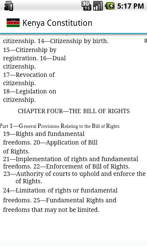 Kenya Constitution