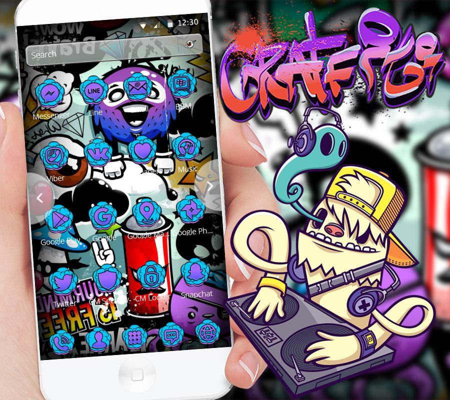 Rock Graffiti Theme