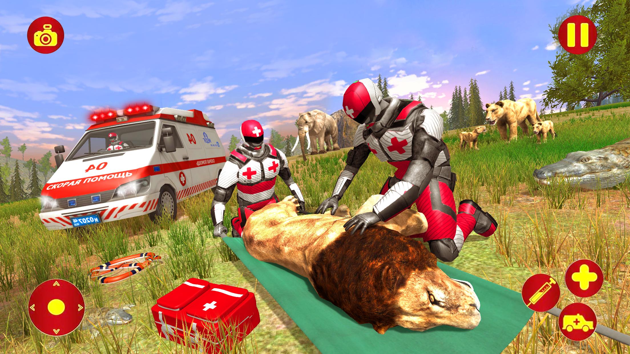 Doctor Robot Animals Rescue