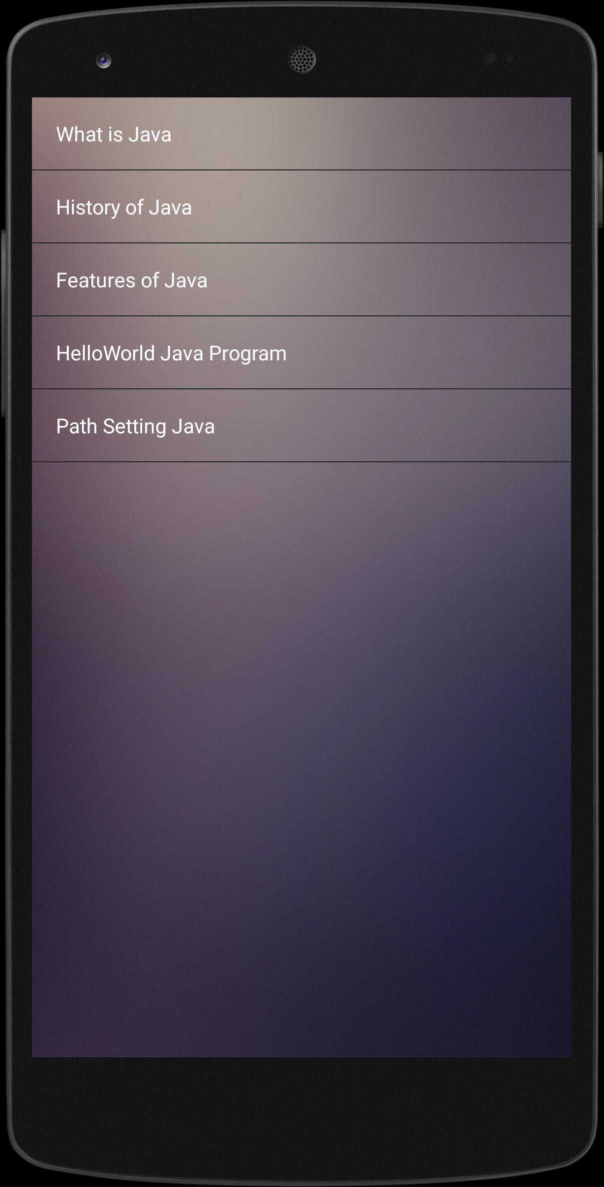 Tutorial for Java Beginners