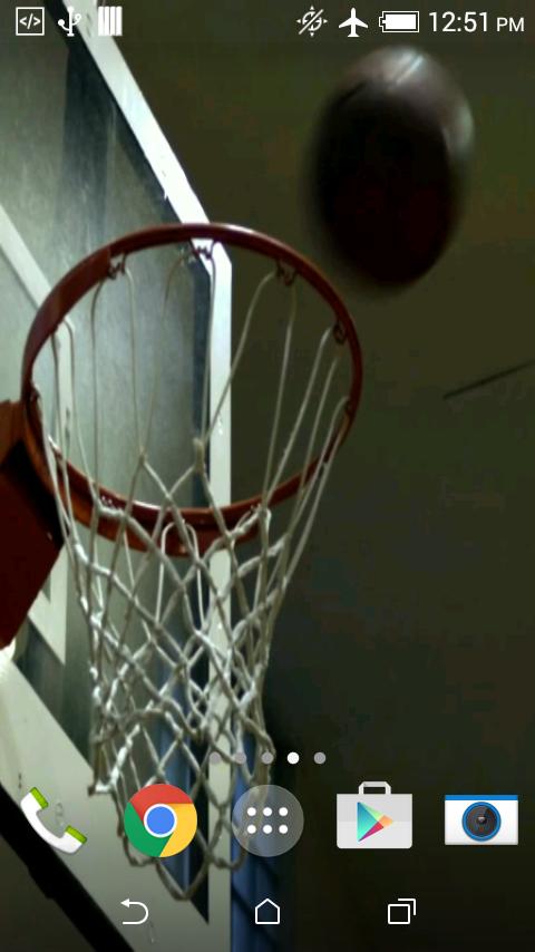Basketball Shot Live Wallpaper