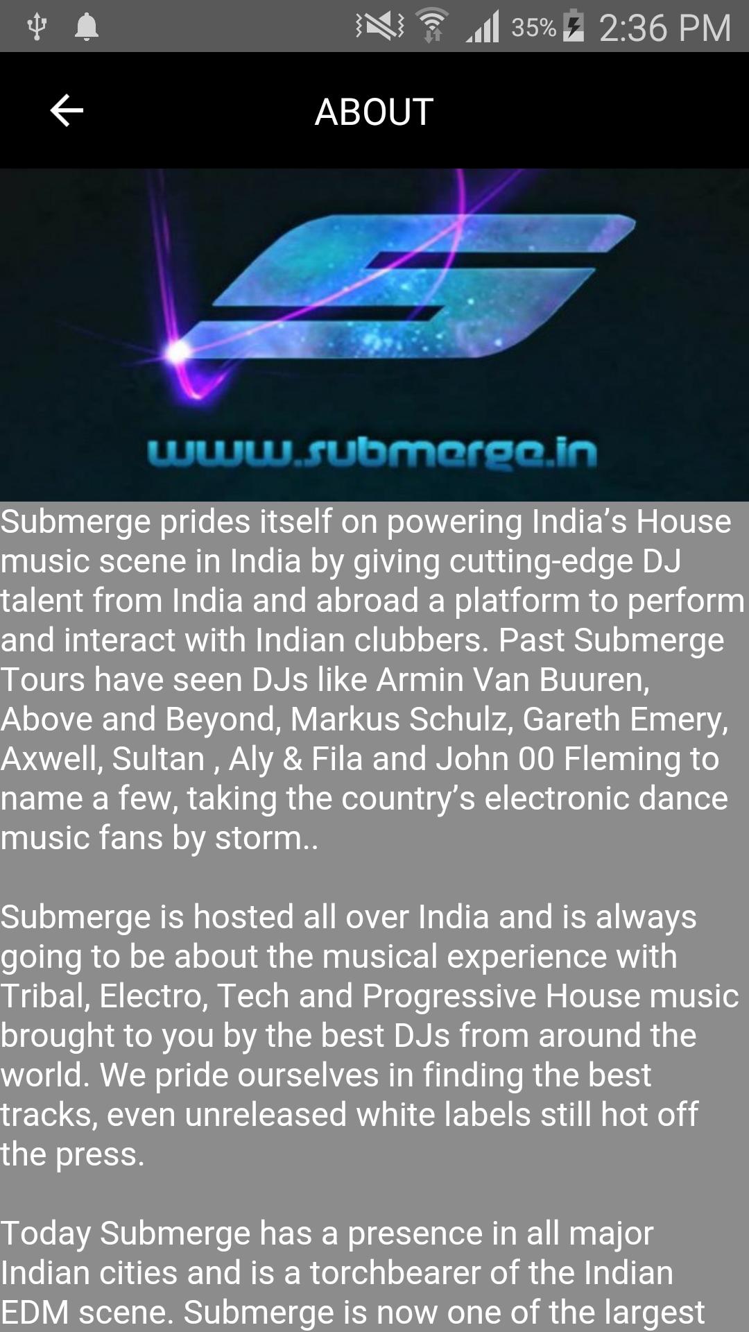 Submerge