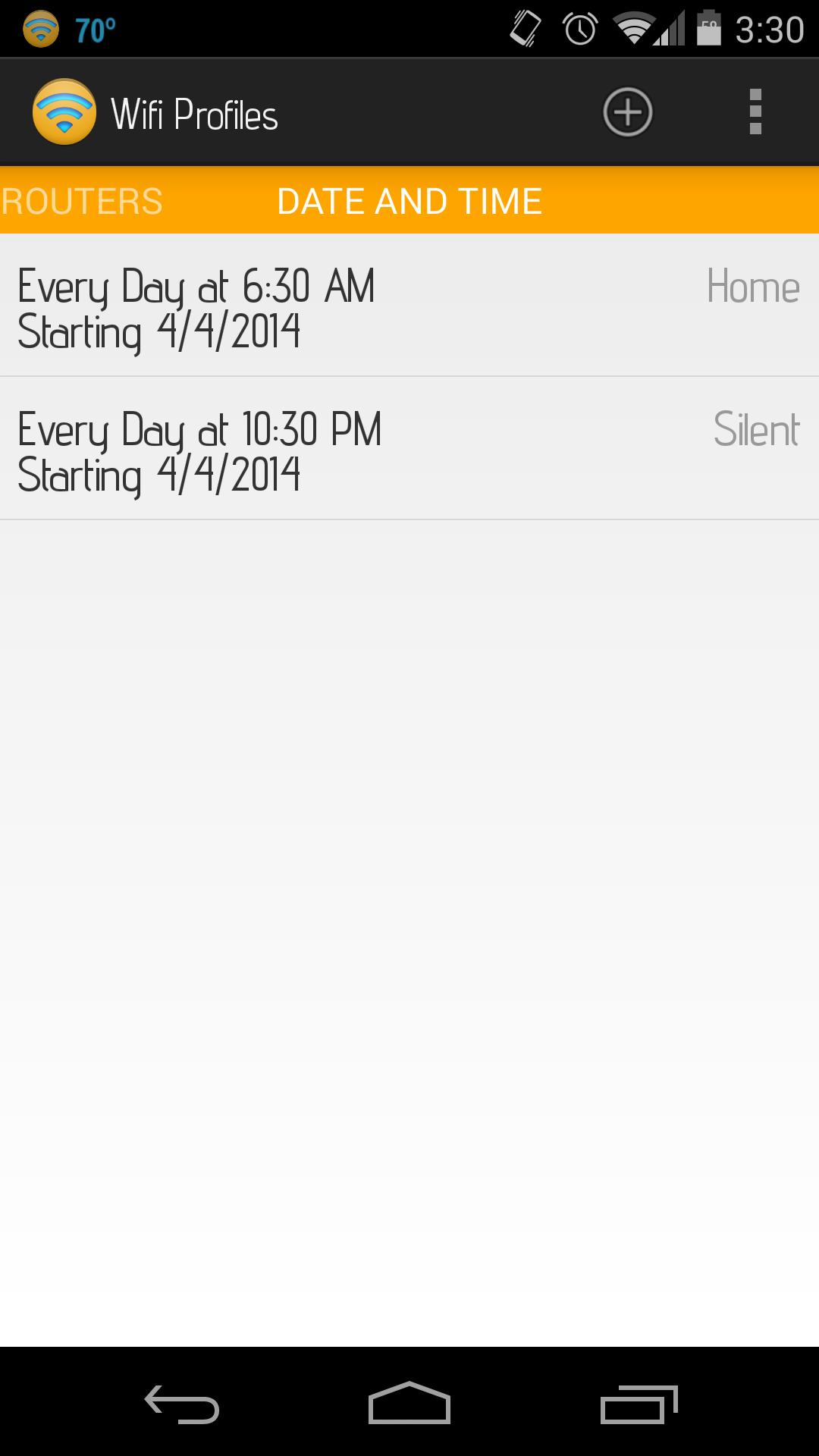 Wifi Profiles