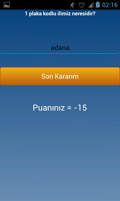 Plaka Bilgi