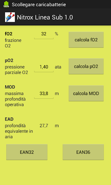Nitrox Linea Sub