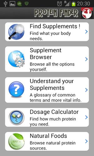 Protein Finder