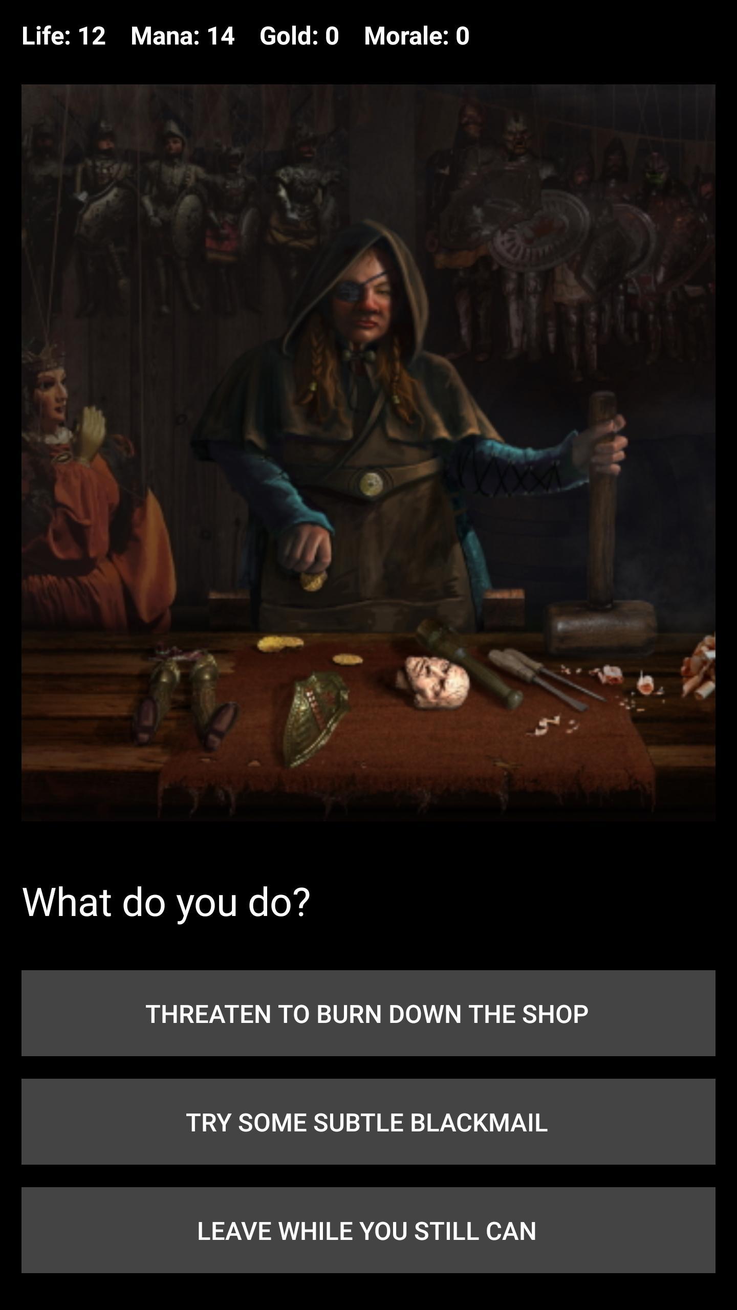 Rogue's Choice: (Choices Game)