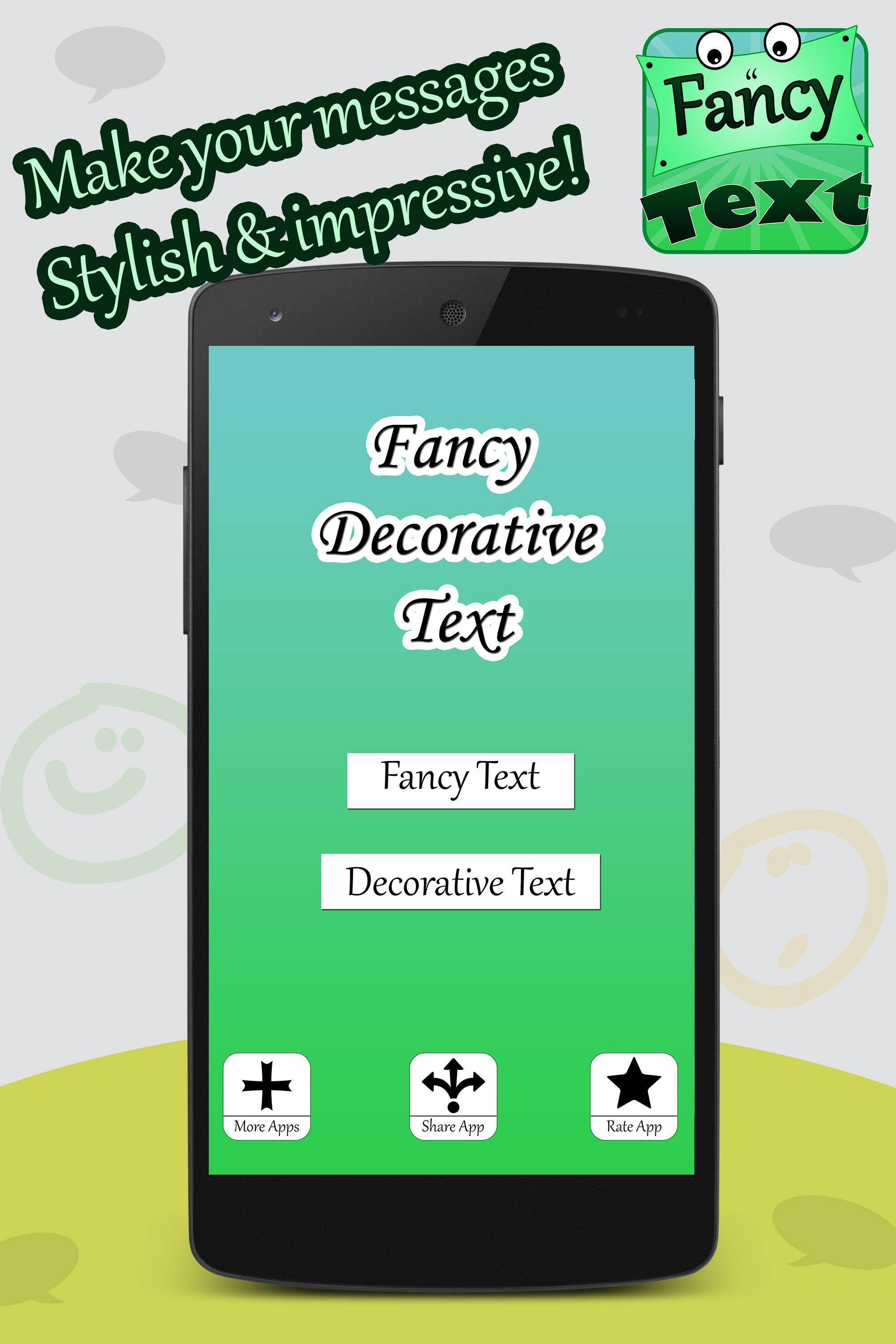 Fancy Messaging Text