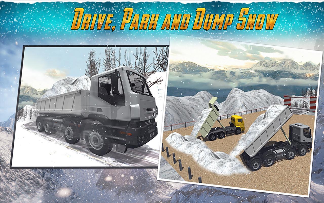 Heavy Excavator Crane Simulator: Snow Rescue