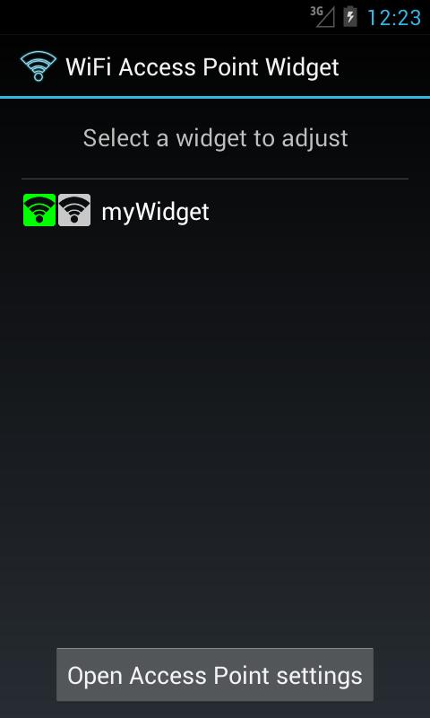 WiFi Access Point (hotspot)