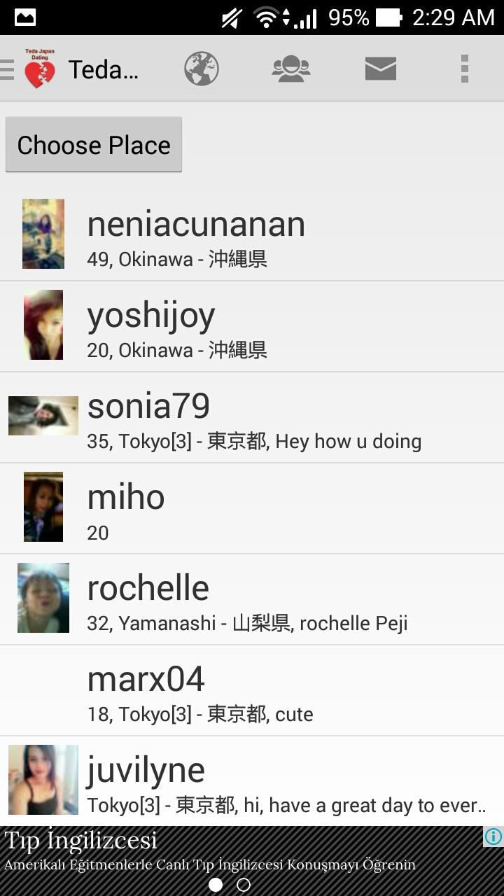 Teda Japanese Dating App