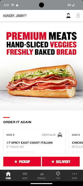 Jimmy John's Sandwiches