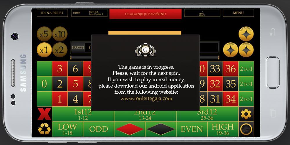 Roulette Gaja Live Casino