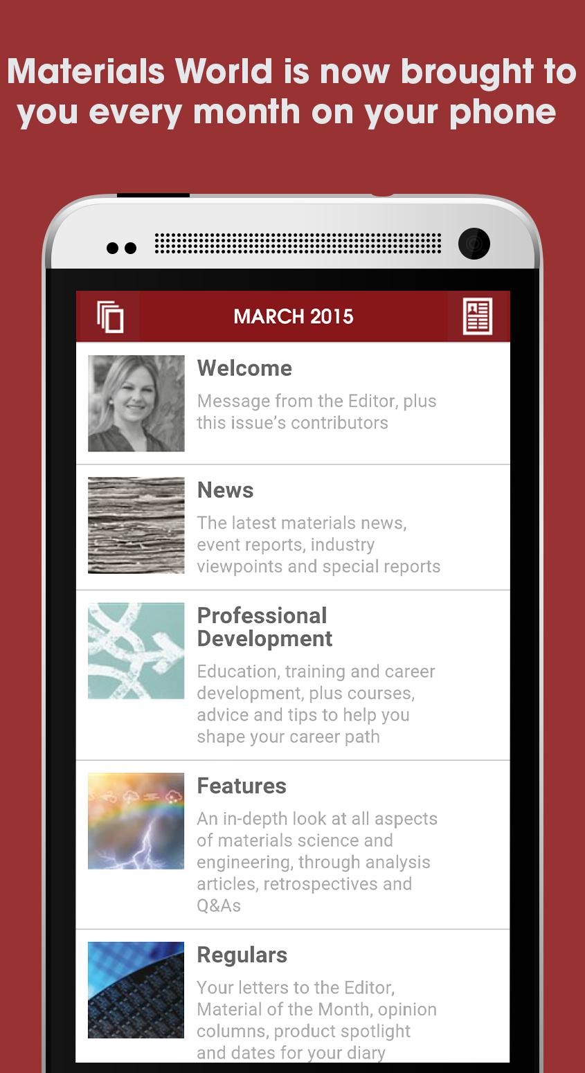 Materials World Magazine