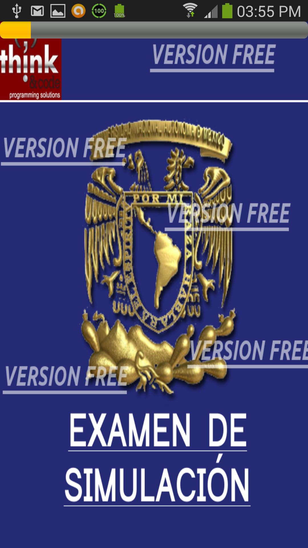 Simulador examen UNAM Free