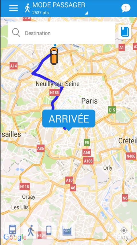 Microstop covoiturage