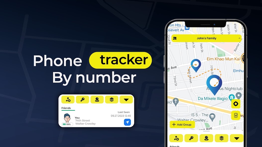 Phone tracker by number