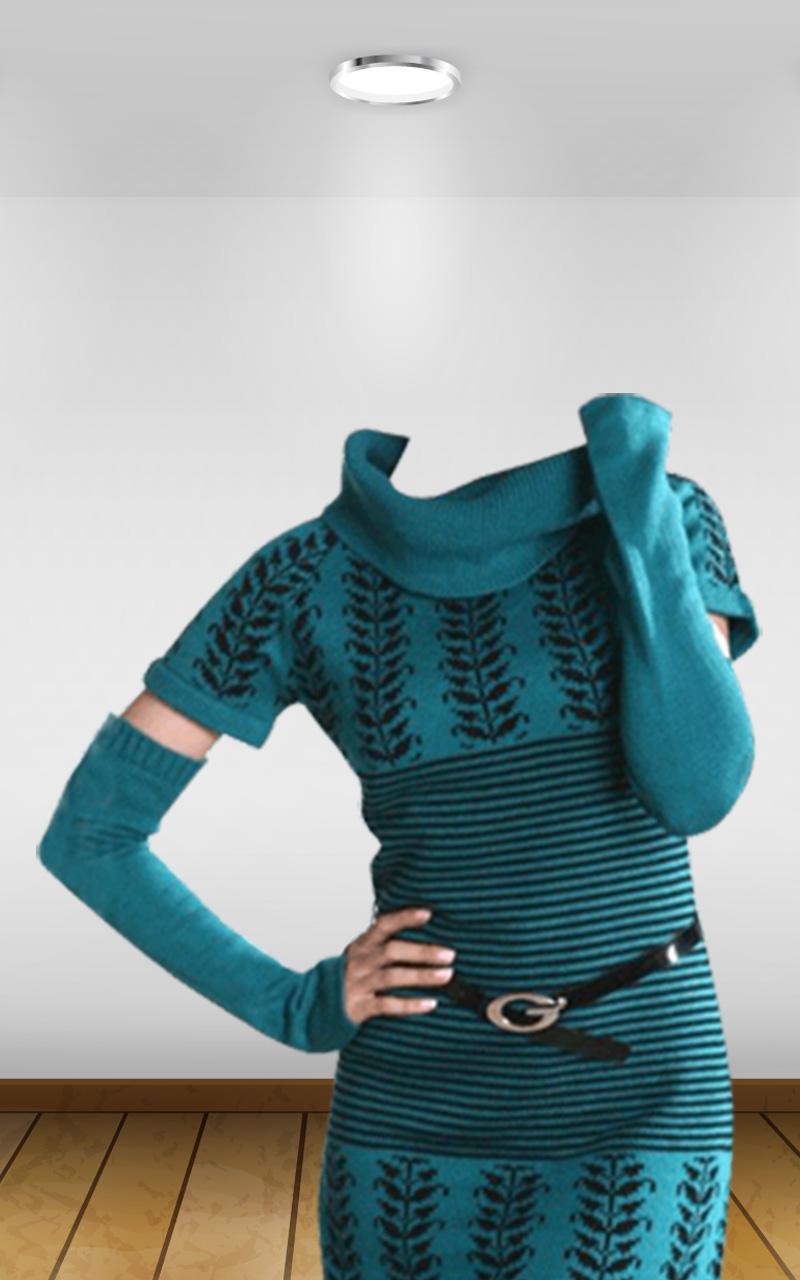 Woman Photo Suit Montage