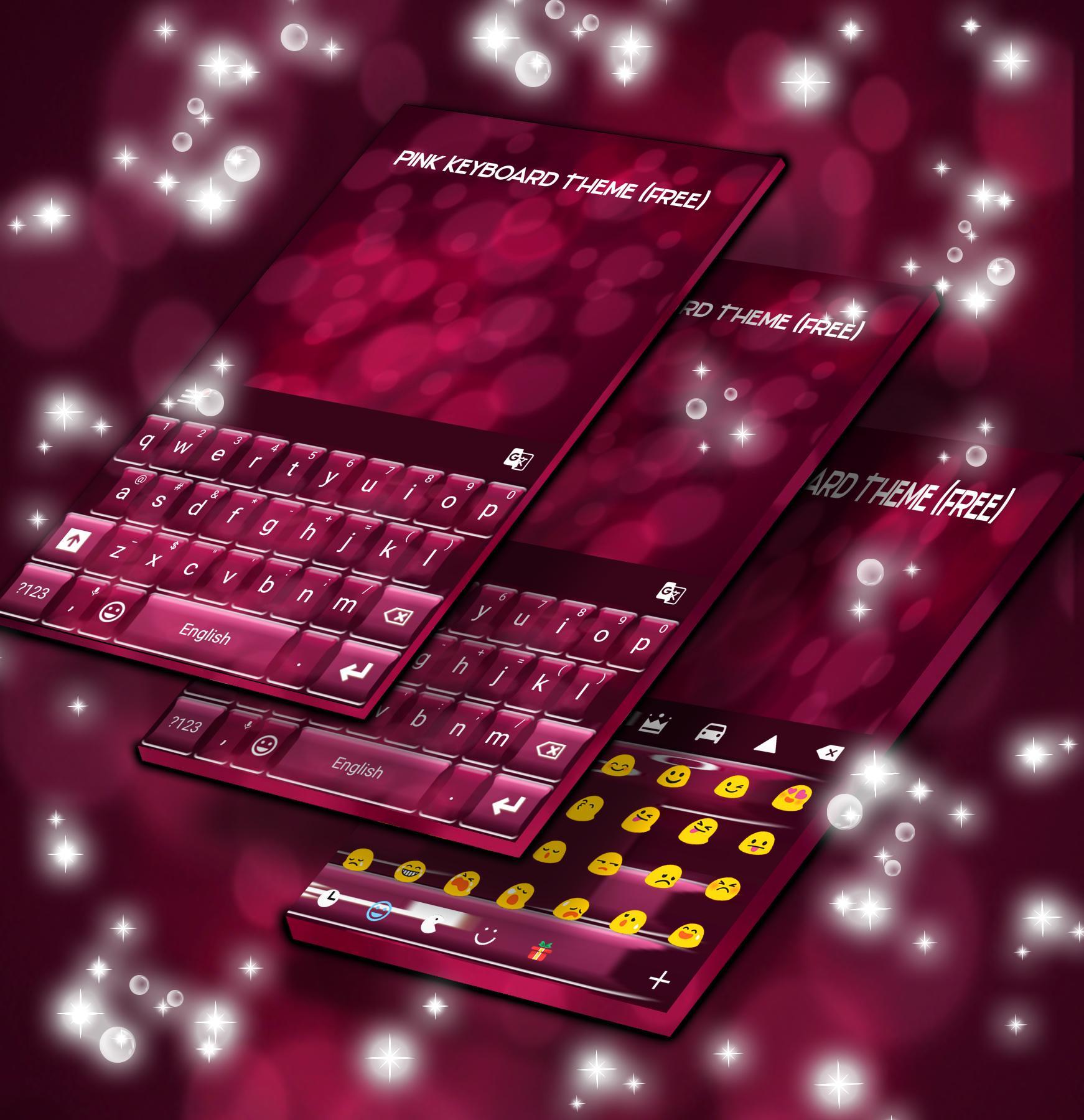 Pink Keyboard Theme (Free)
