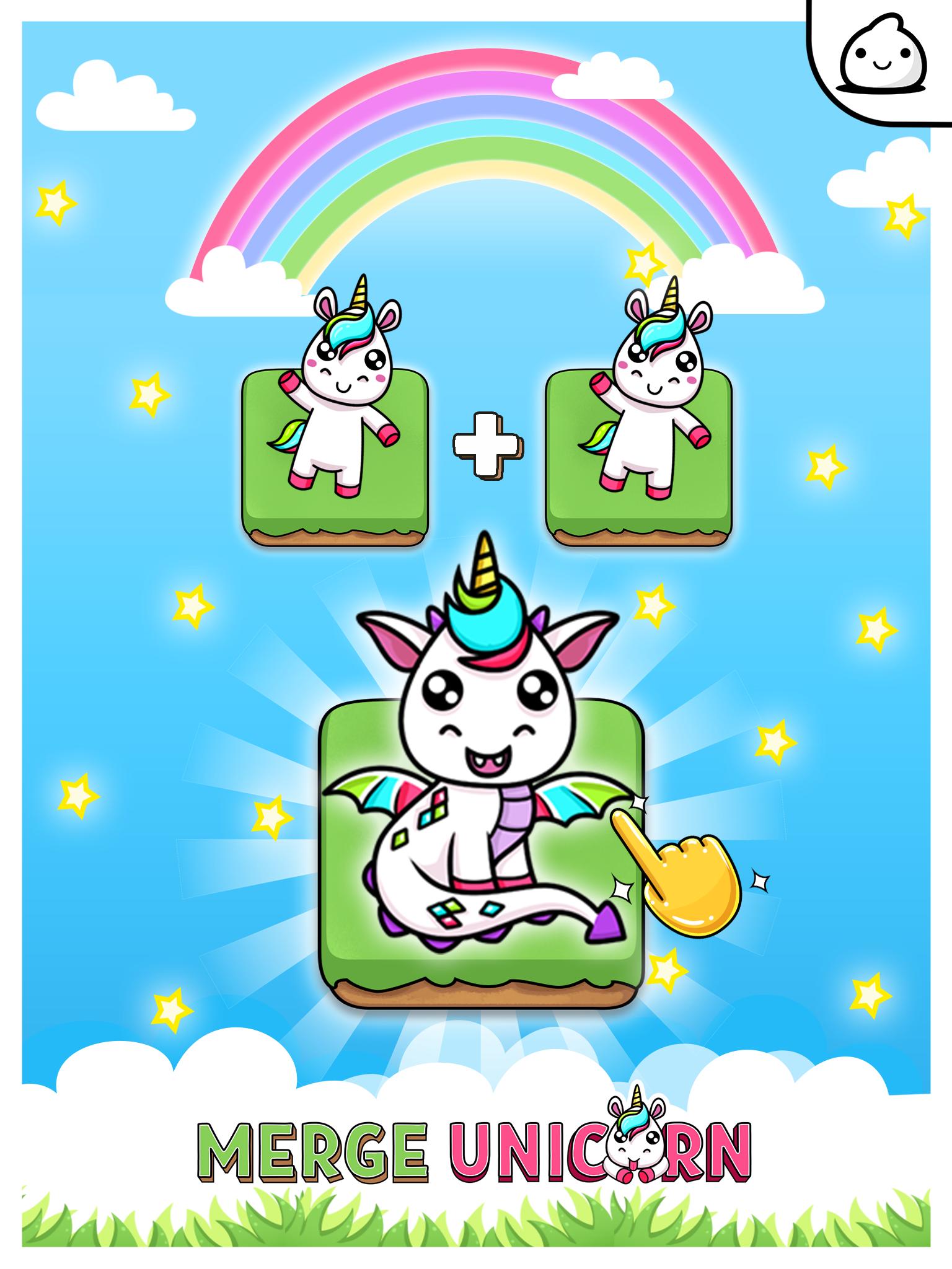 Merge Unicorn - Kawaii Idle Evolution Clicker Game