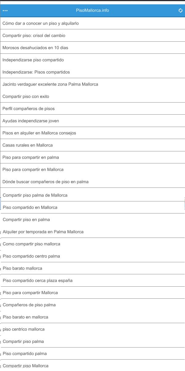 Compartir piso Mallorca