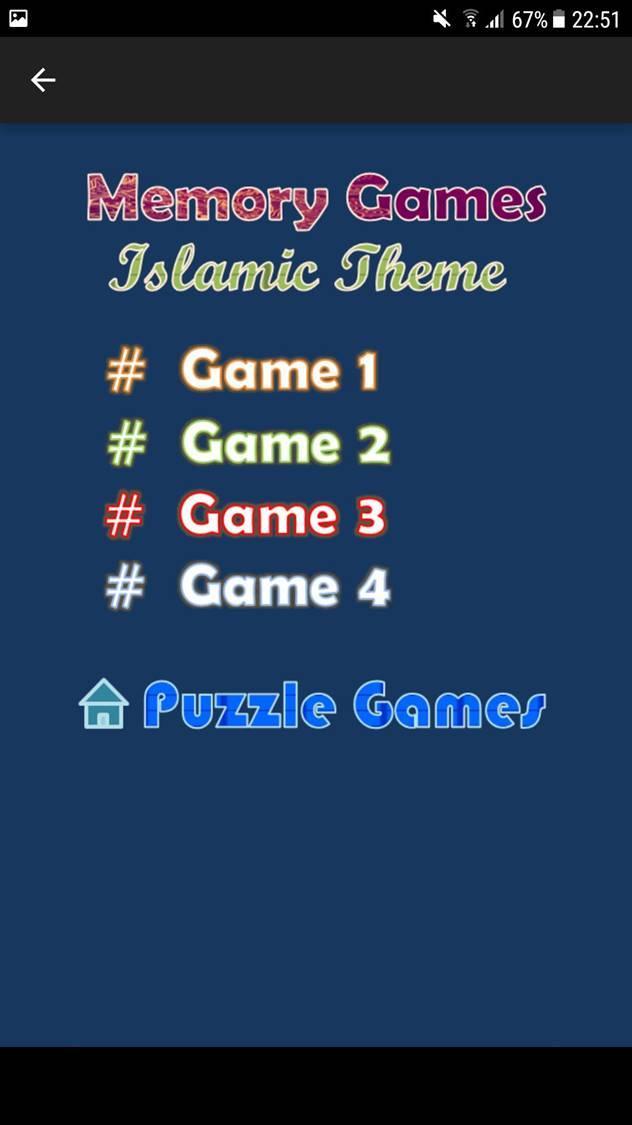 Puzzle Game Islamic Theme