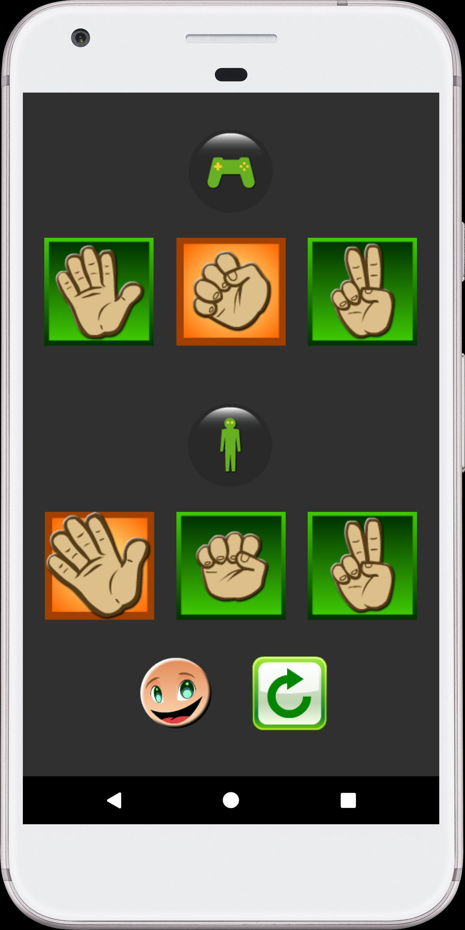 Rock-Paper-Scissors Simulator - Hand R.P.S.