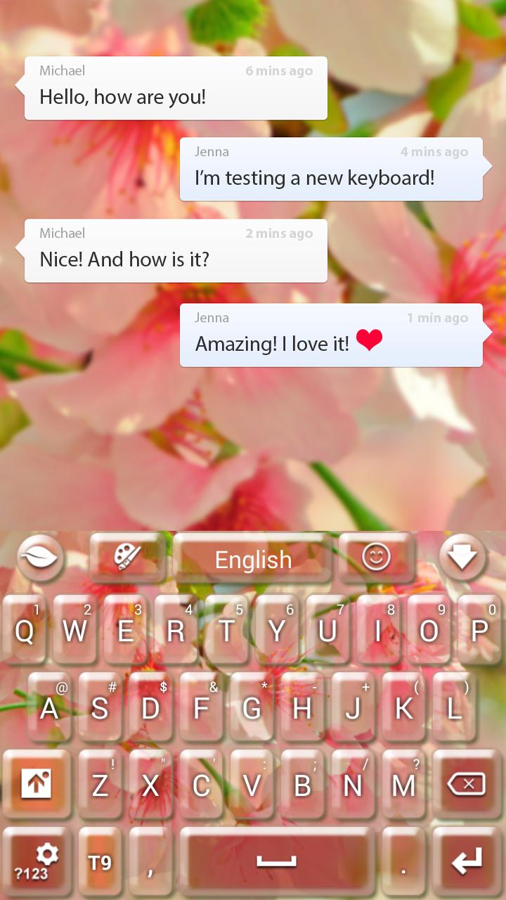 Cherry Blossom Keyboard