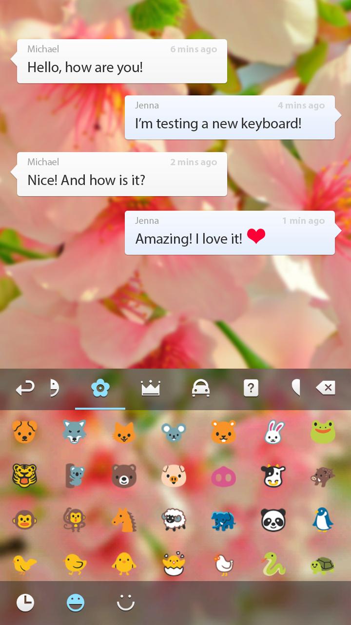 Cherry Blossom Keyboard