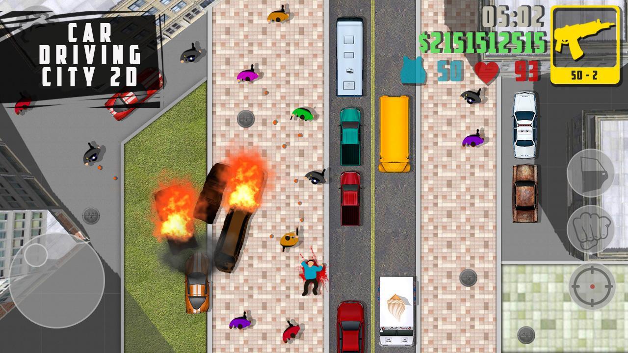 Car Driving City 2D