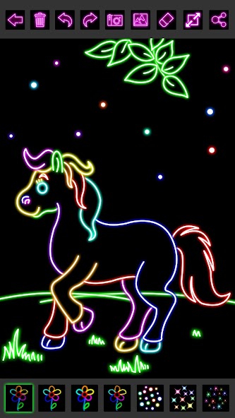 Magical Drawing Glow