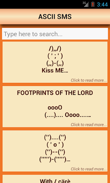 SMS Messages Collection