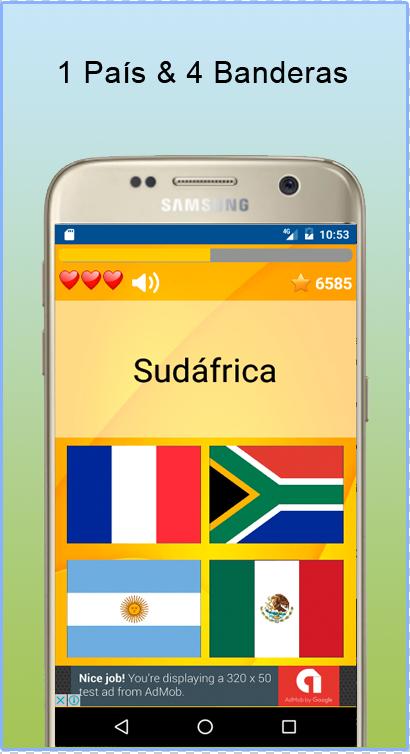 Juego de Banderas del mundo