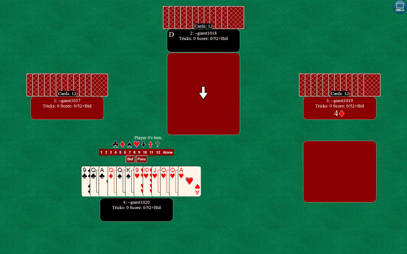 Bid Euchre (TrapApps)