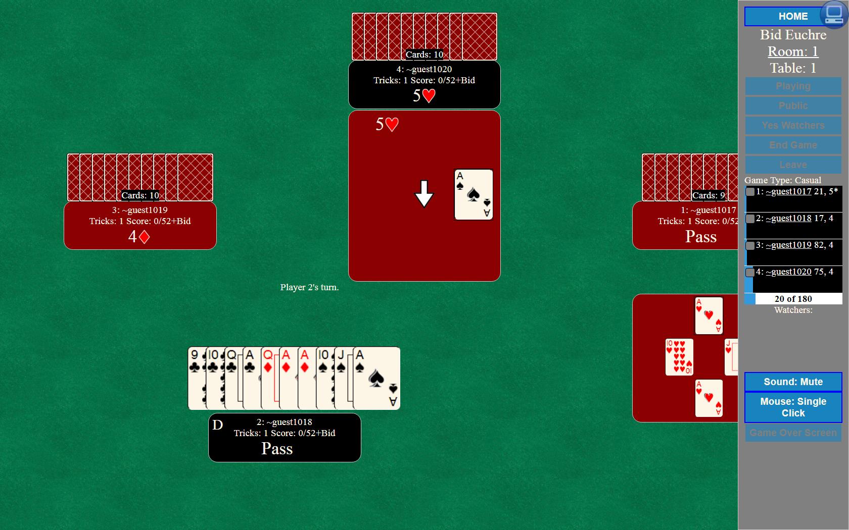 Bid Euchre (TrapApps)