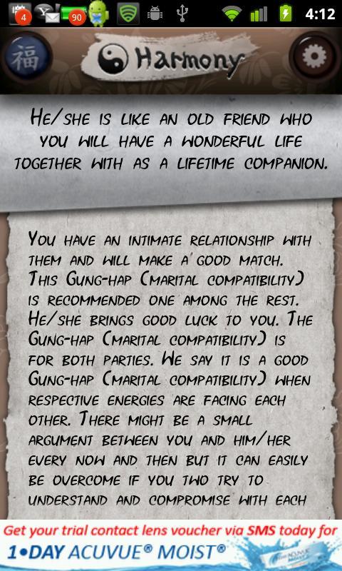 Oriental Fortune Teller