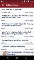 Boston Baseball News - Red Sox