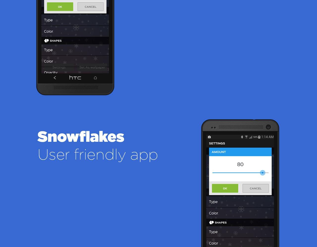 Snowflakes Live Wallpaper Free