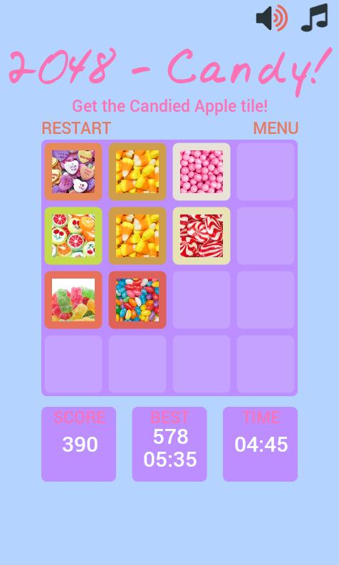 2048 - Candy Version!