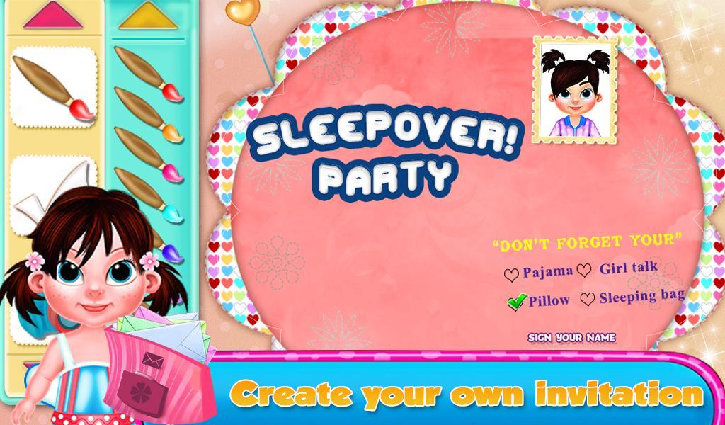 Princess Doll Pajama Party