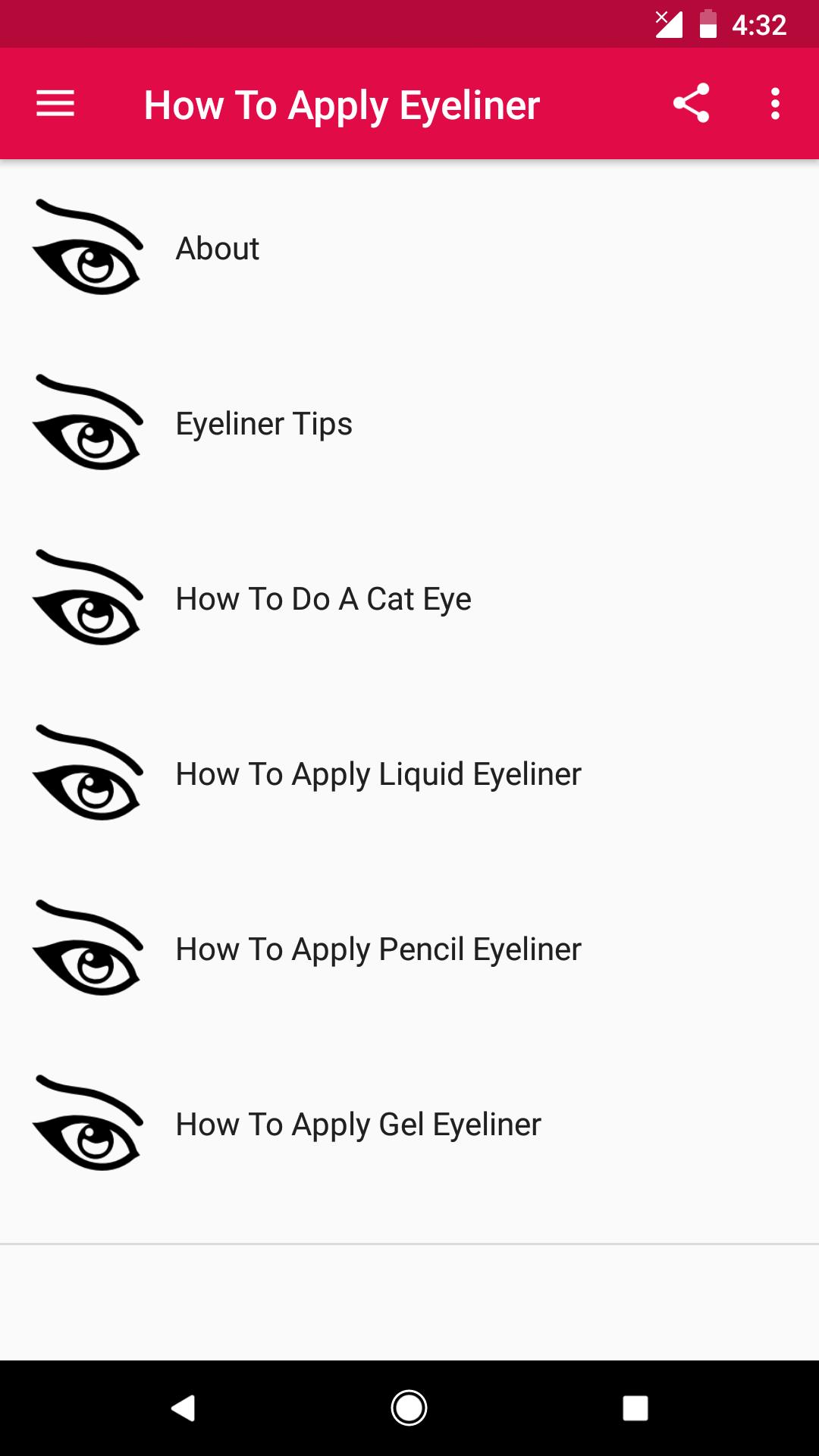 How To Apply Eyeliner