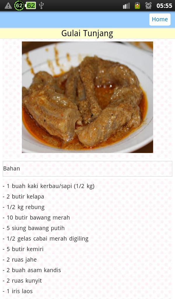 50 Resep Gulai Sedap