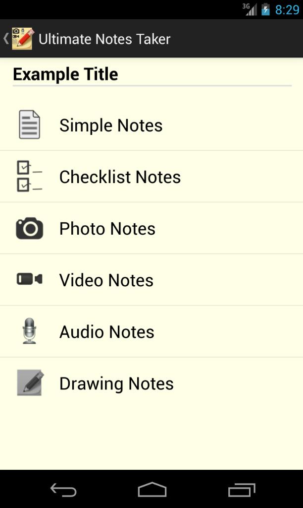 Ultimate Notes Taker