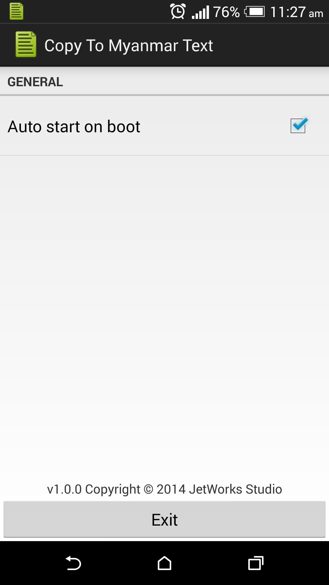 Copy To Myanmar Text