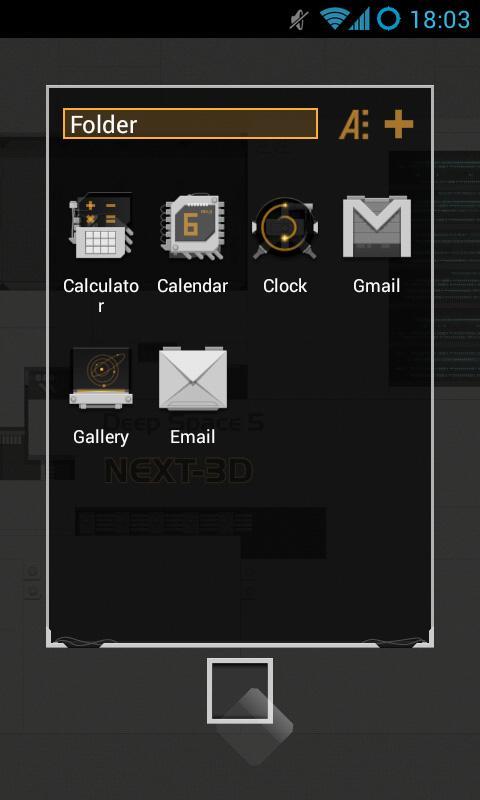 Deep Space Next Launcher Theme