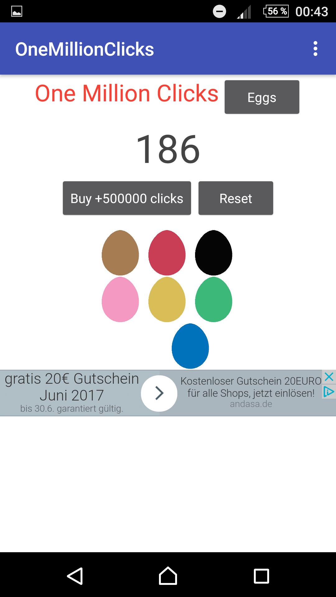 TAMAGO 1 Million Clicks