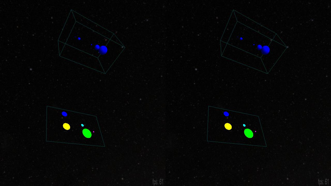 Space VR demo for Cardboard
