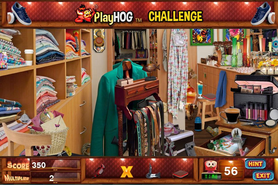 Challenge #91 Walk In Closet Hidden Objects Games