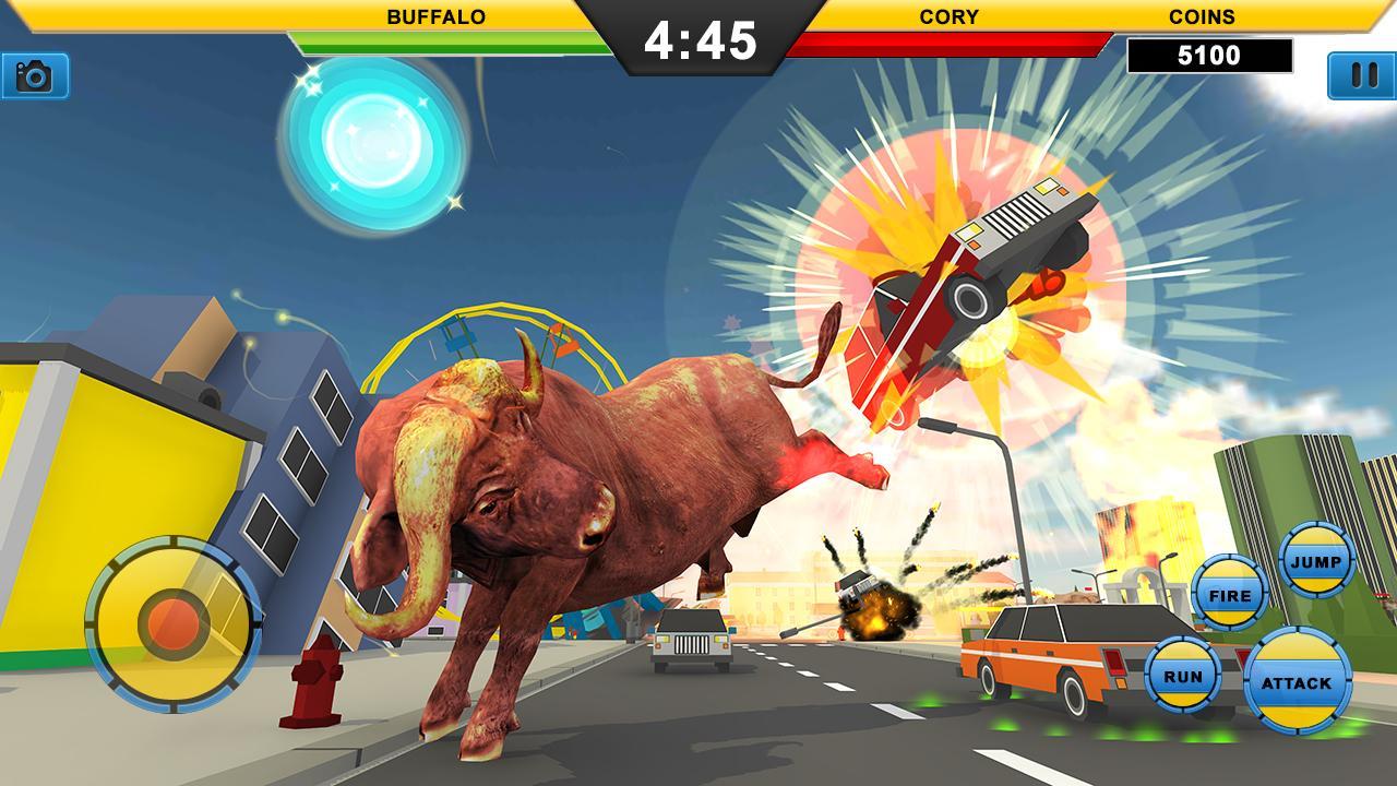 Angry Bull Simulator City Attack : Bull Rampage