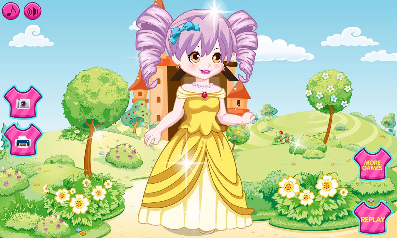 Princess dress up salon